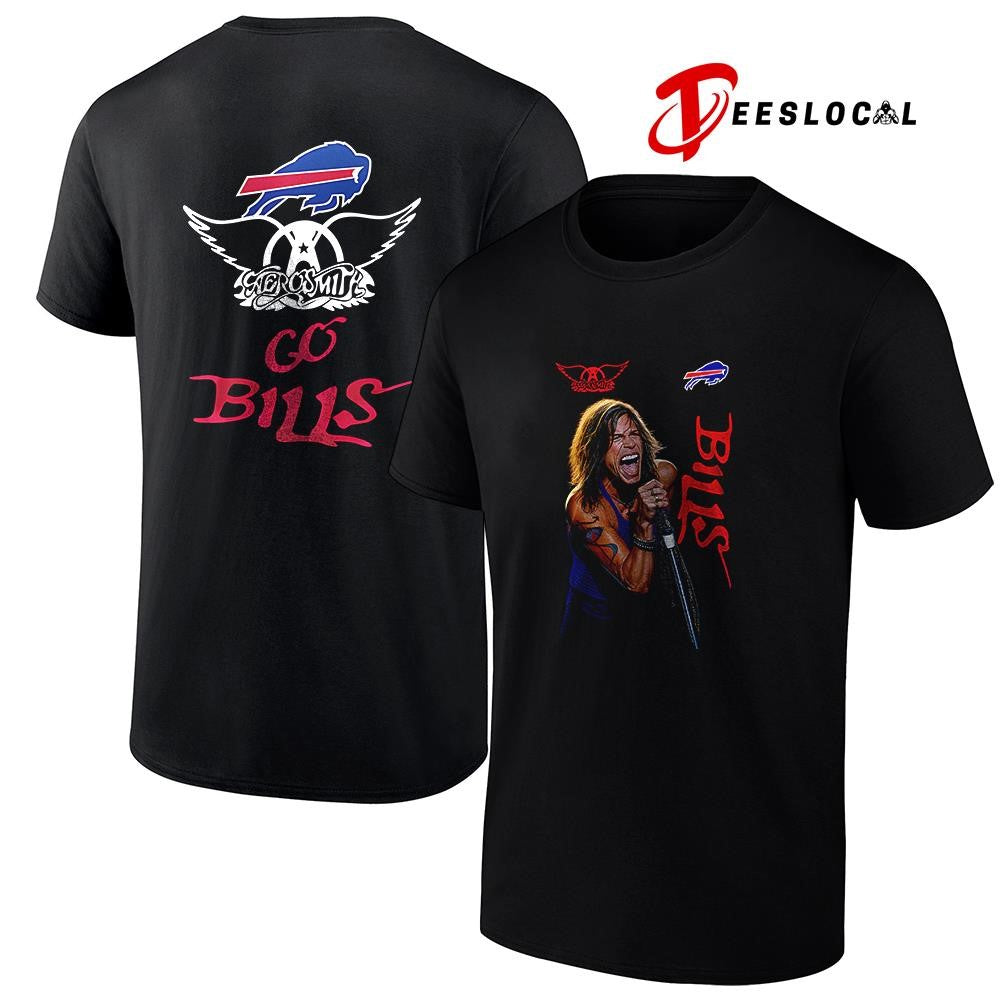 Buffalo Bills x Aerosmith graphic shirt