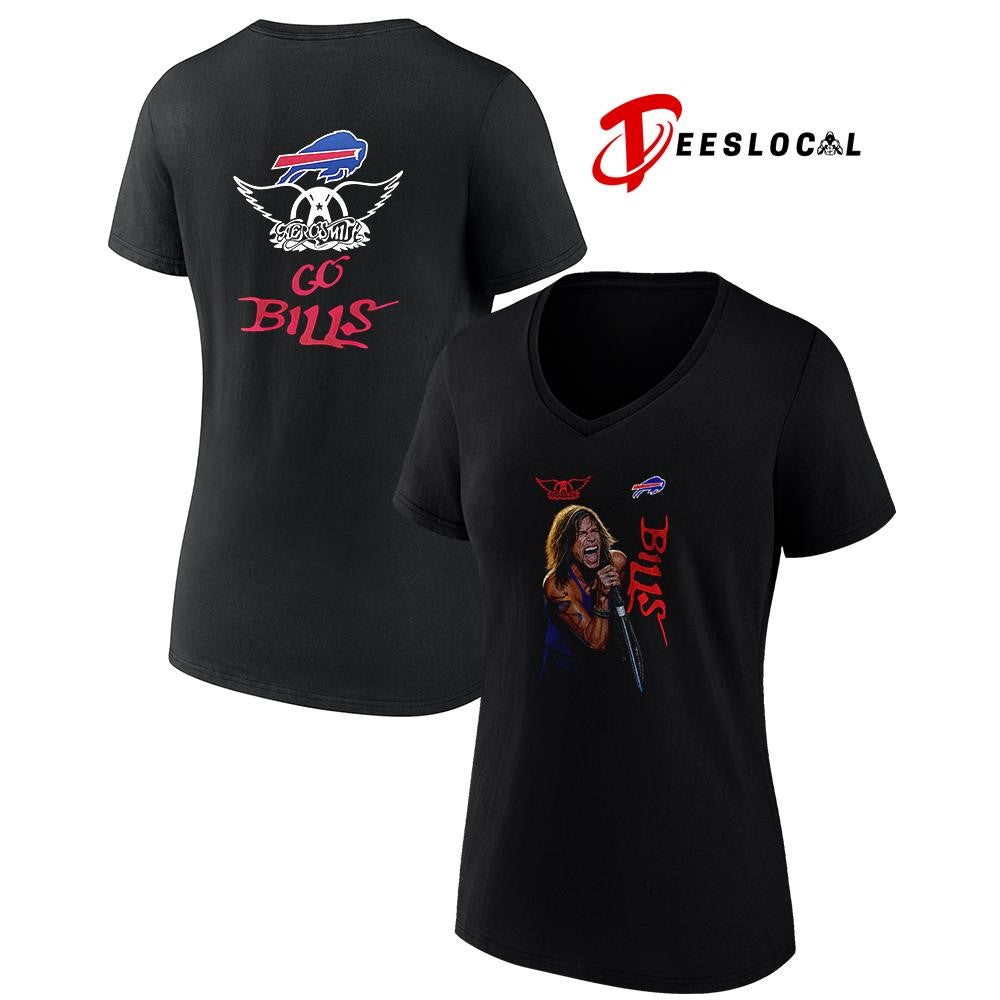 Buffalo Bills x Aerosmith graphic shirt