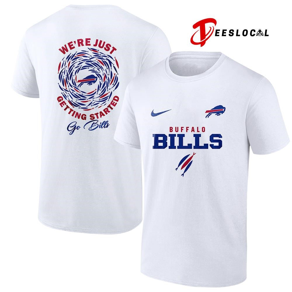 Buffalo Bills x The Chosen we’re just getting started logo shirt