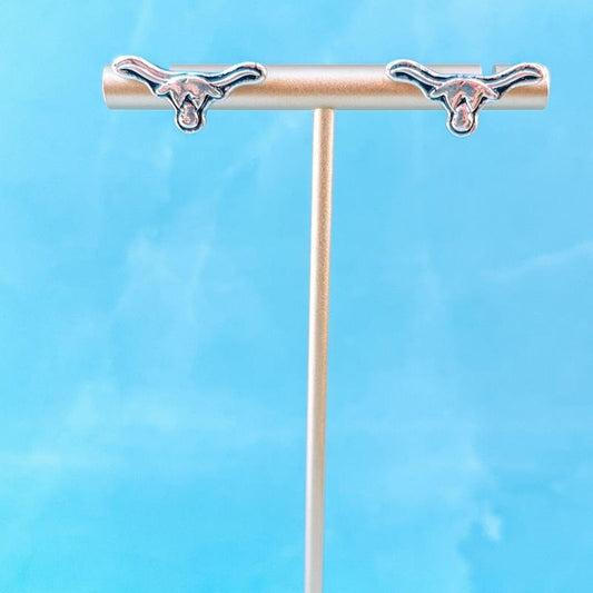 Bullskull Stud Earrings