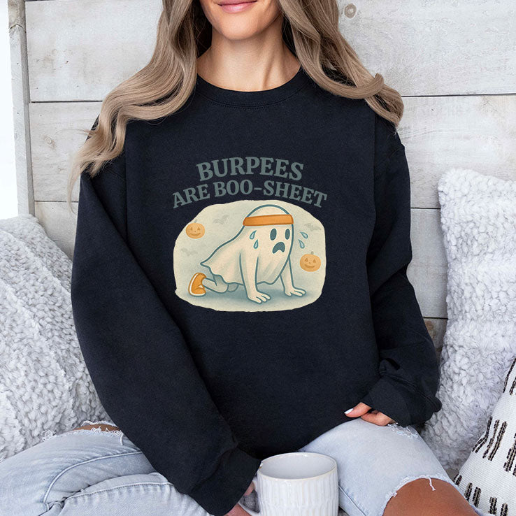 Burpees Are Boo Sheet T Shirt