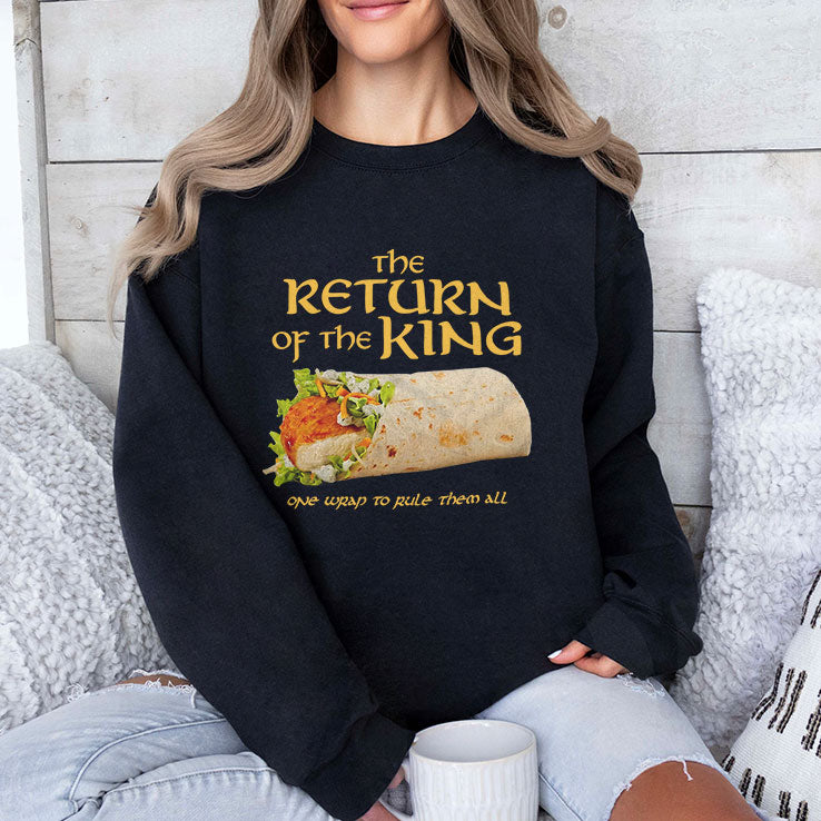 Burrito The Return Of The King One Wrap To Rule Them All T Shirt