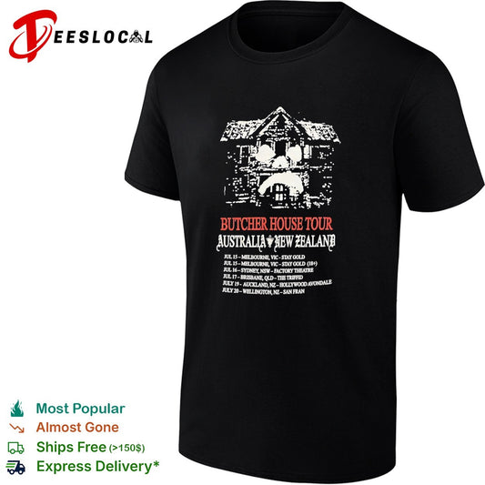 Butcher House Tour Australia New Zealand Stay Gold Factory Theatre Auckland Shirt