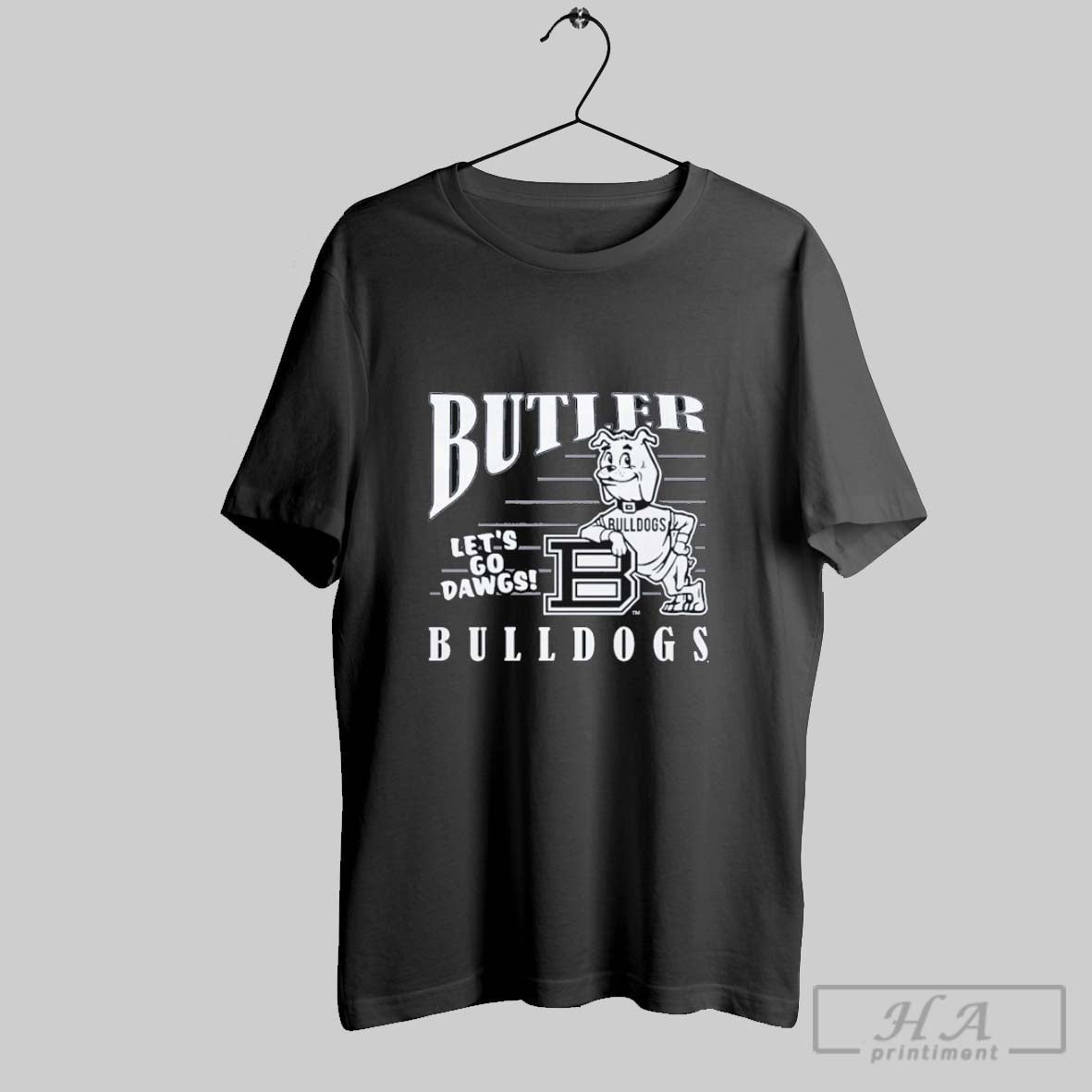 Butler Bulldogs Lets Go Dawgs Mascot T Shirts
