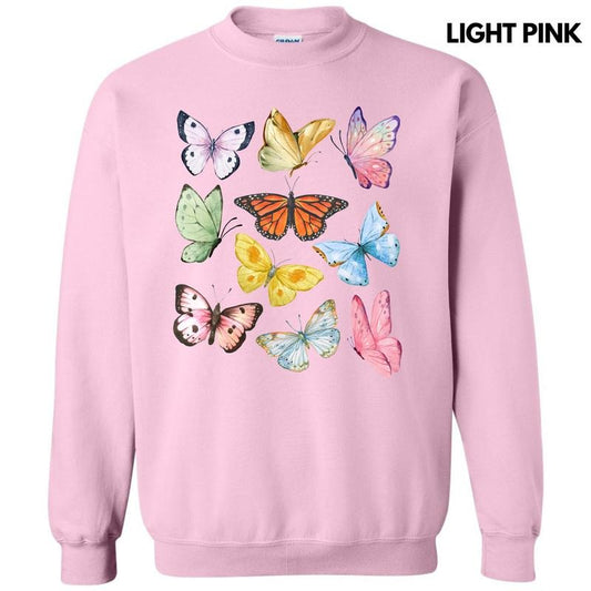 Butterfly In The Sky Sweatshirt 'NLB'