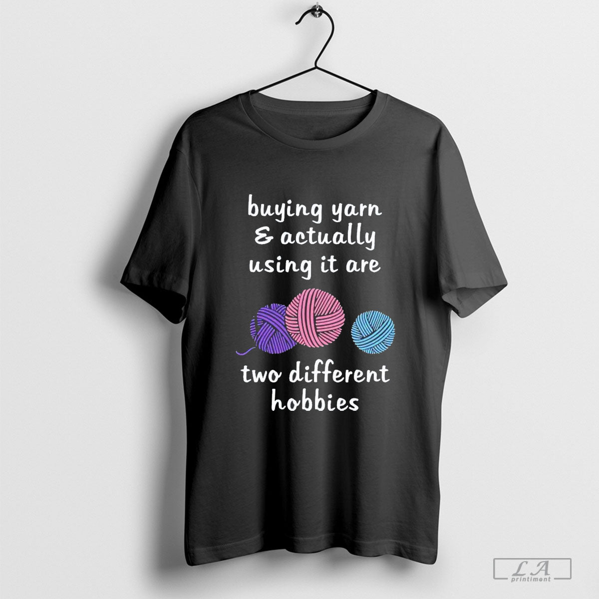 Buying Yarn And Actually Using It Are Two Different Hobbies - clothing by TeeHivey.com