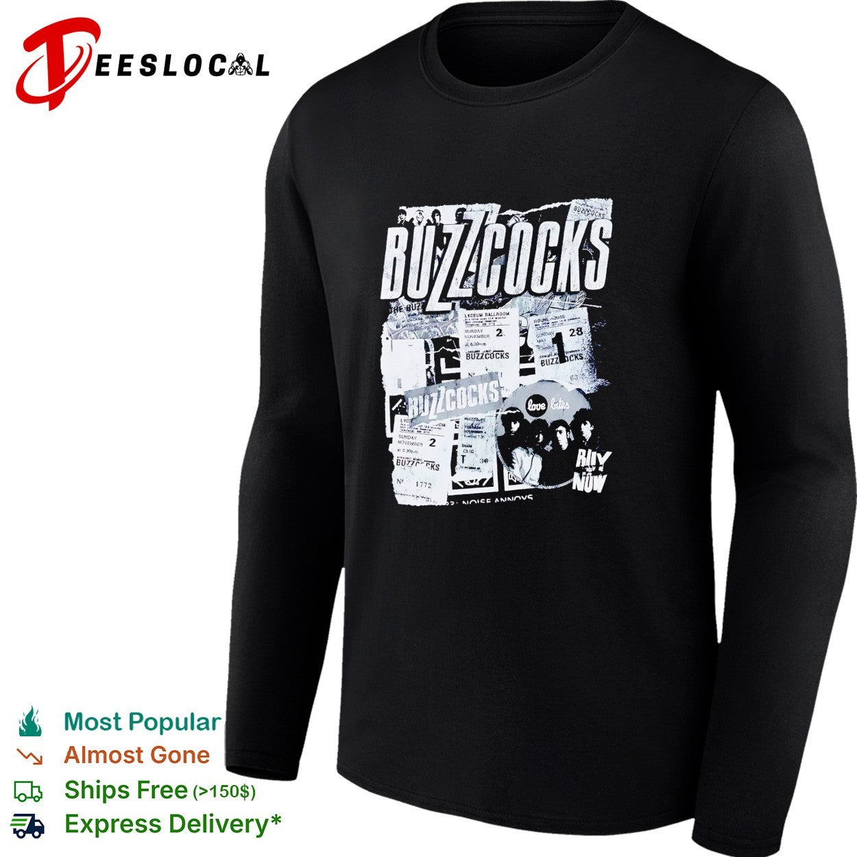 Buzzcocks poster shirt
