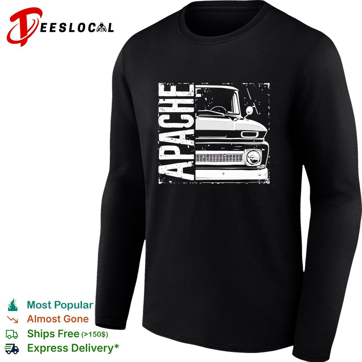 C10 Apache 1960 1966 truck classic shirt