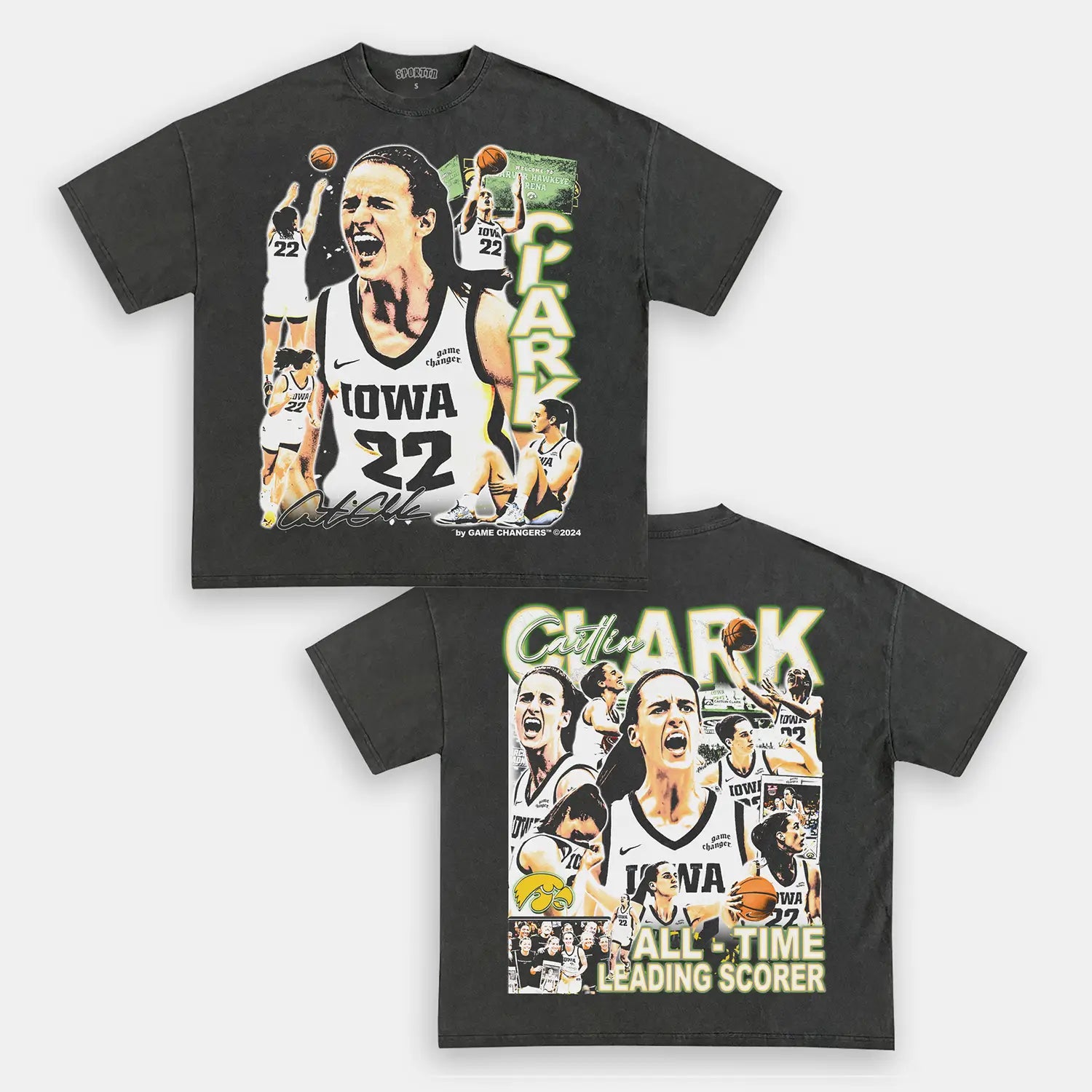 CAITLIN CLARK V2 TEE - [DS] Style001 - clothing by TeeHivey.com (Image 3)
