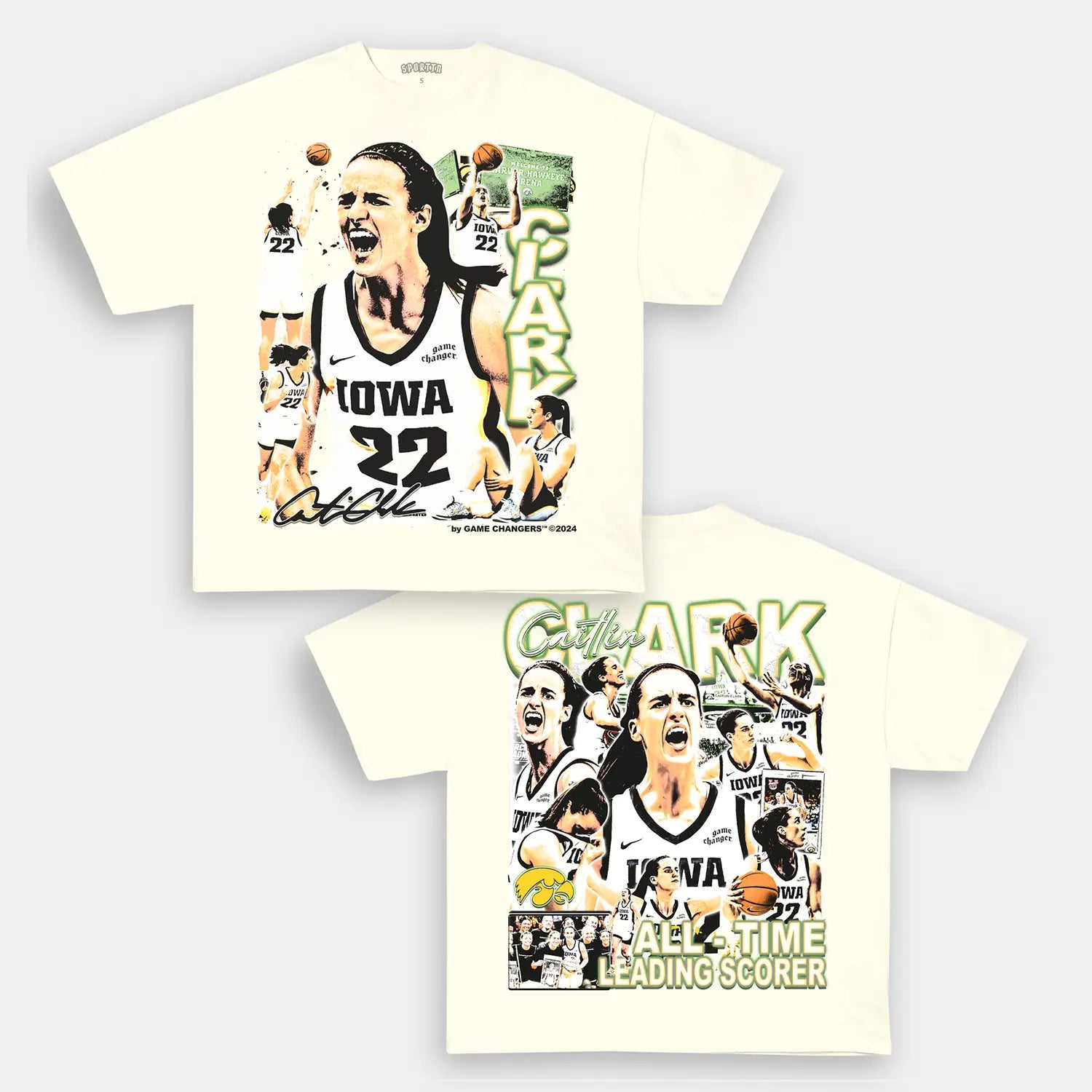 CAITLIN CLARK V2 TEE - [DS] Style001 - clothing by TeeHivey.com (Image 4)