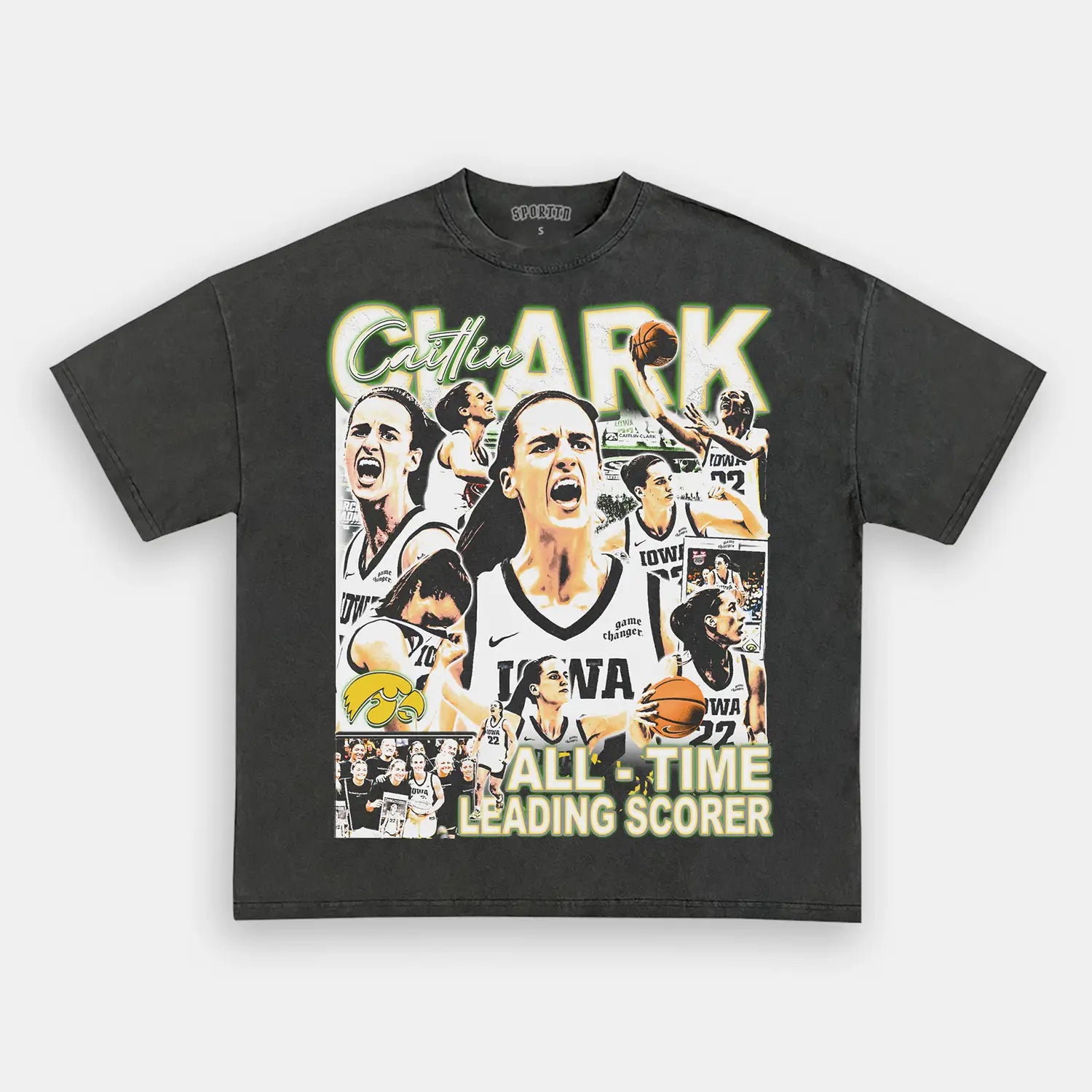 CAITLIN CLARK V3 TEE Style002 - clothing by TeeHivey.com (Image 1)