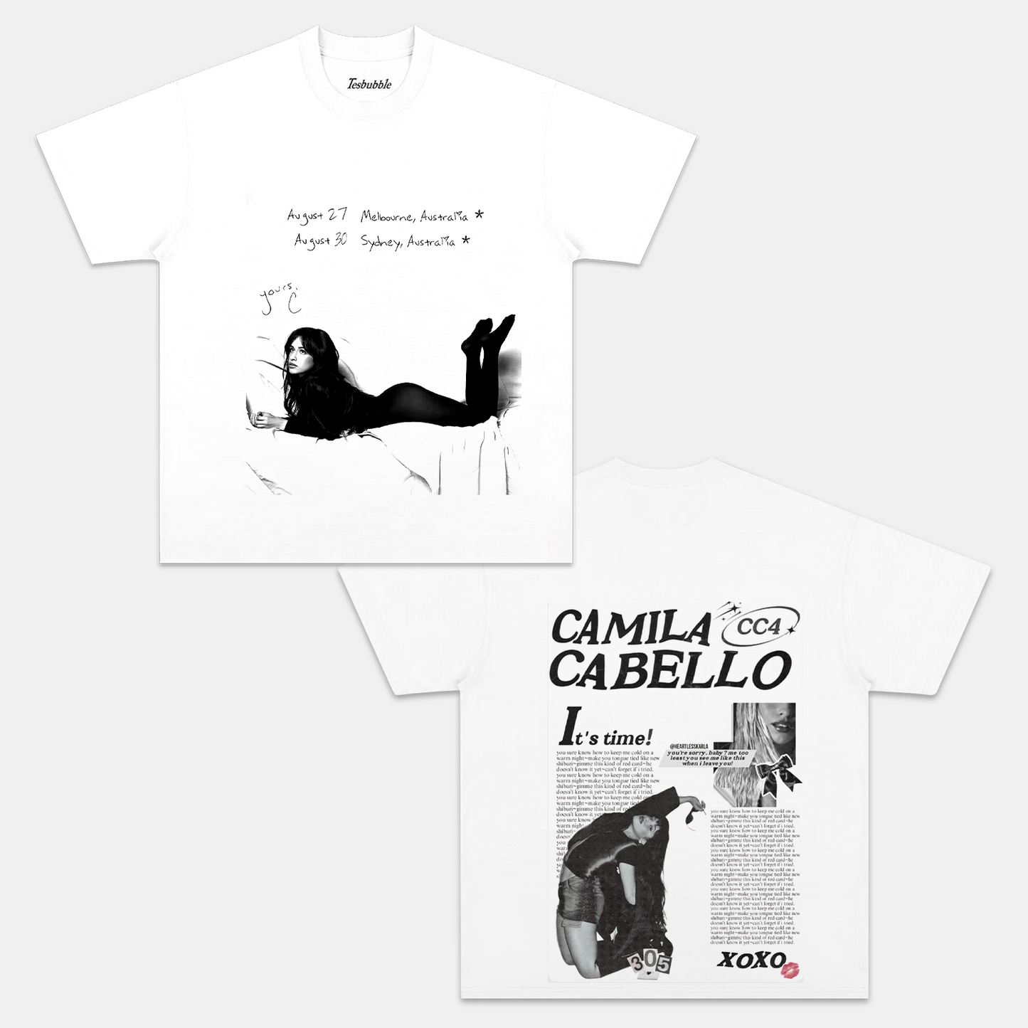 CAMILA CABELLO 3.29 TEE - clothing by TeeHivey.com (Image 1)