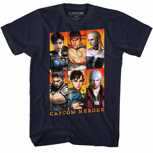 Capcom - Gallery - Short Sleeve - Adult - T-Shirt - clothing by TeeHivey.com