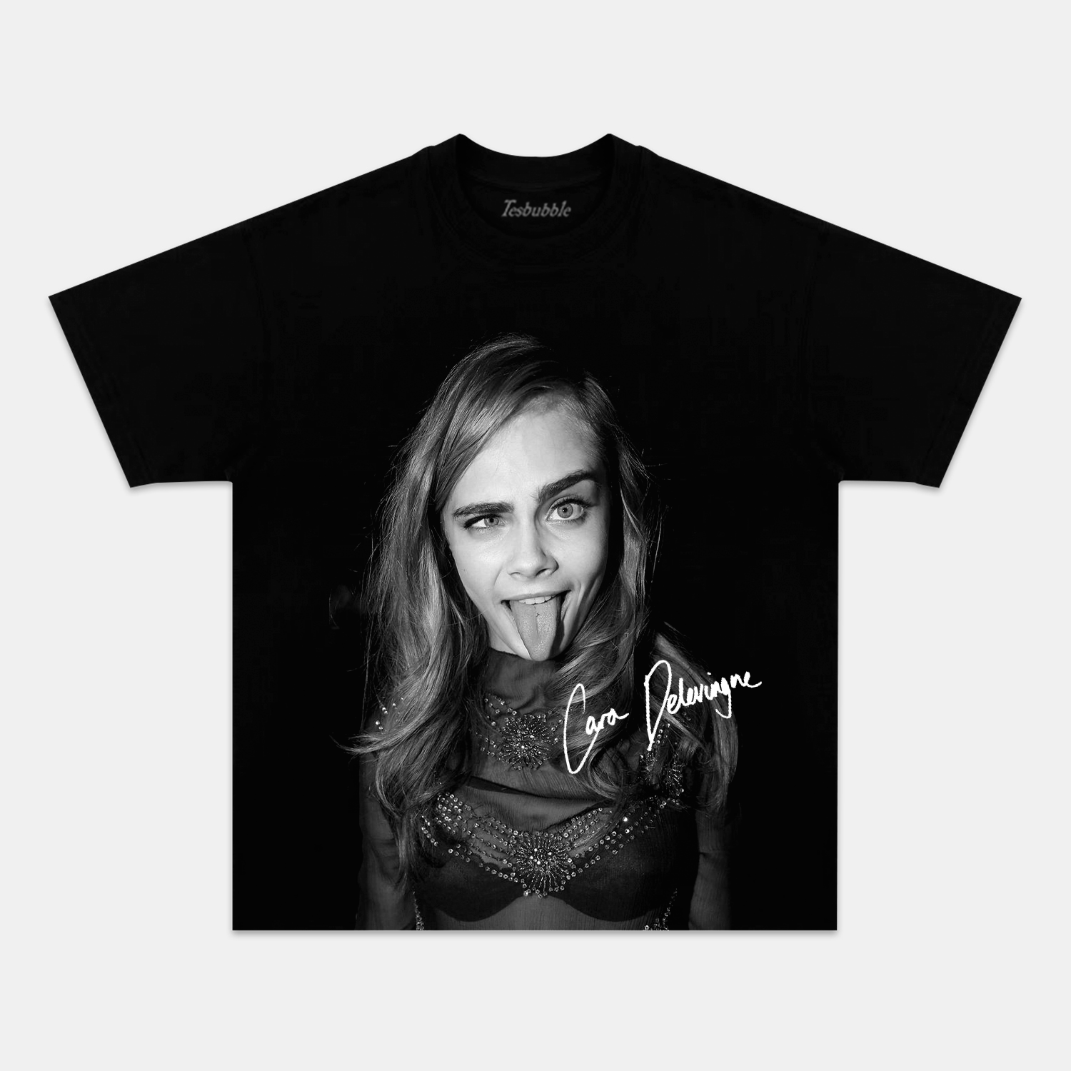 CARA DELEVINGNE TEE - clothing by TeeHivey.com (Image 1)