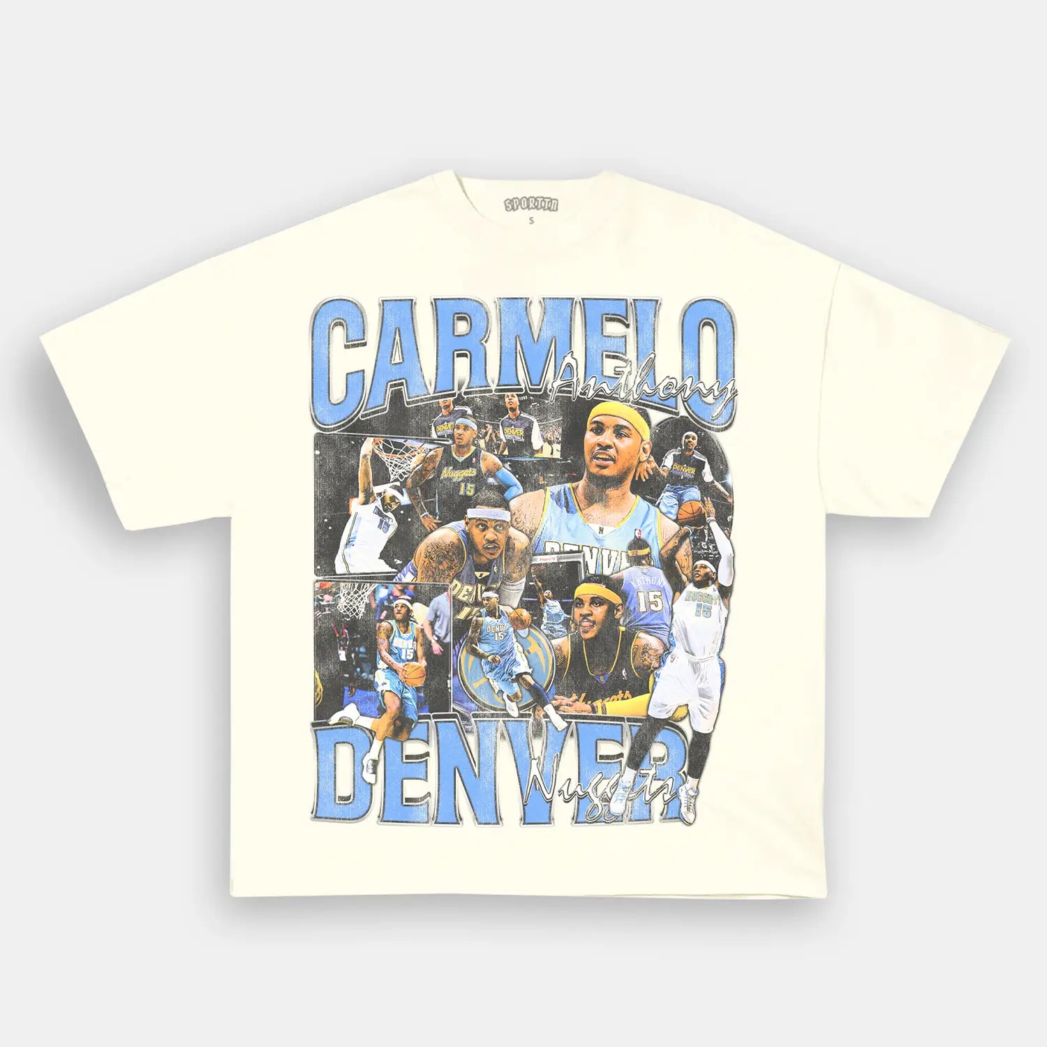 CARMELO DENVER 2 TEE Style002 - clothing by TeeHivey.com (Image 3)