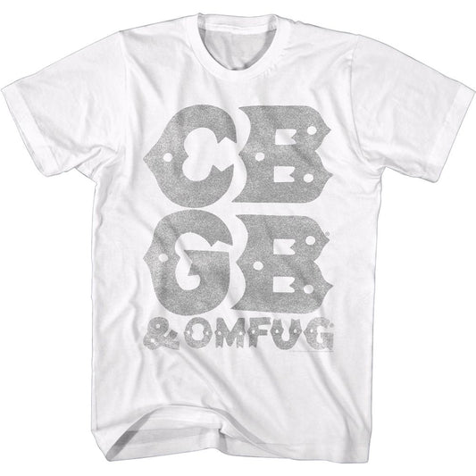 CBGB - Stacked Logo - Short Sleeve - Adult - T-Shirt