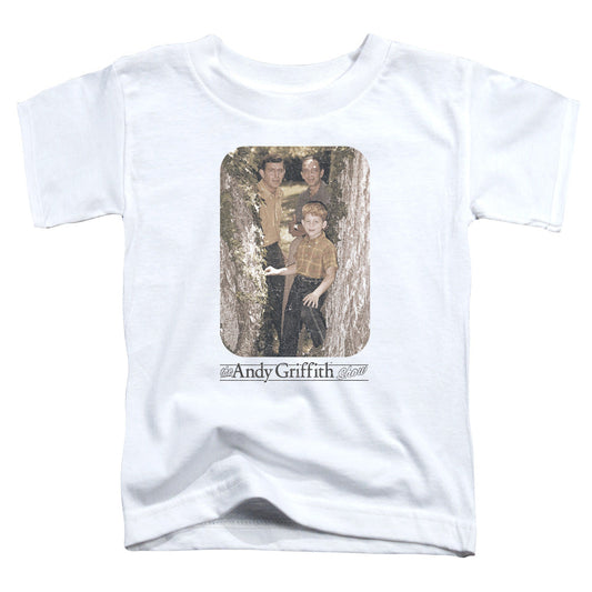 Andy Griffith Tree Photo Toddler Kids Youth T Shirt White - clothing by TeeHivey.com
