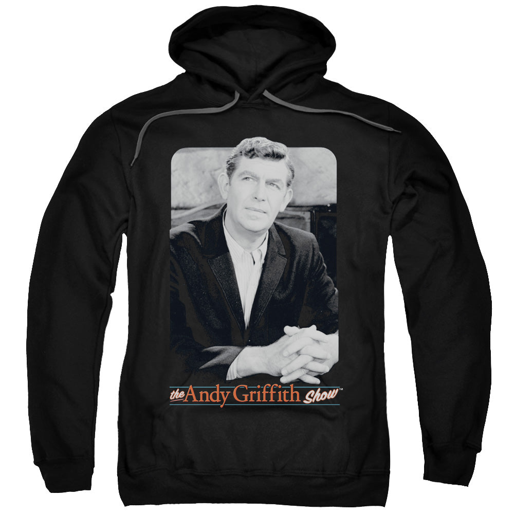 Andy Griffith Classic Andy Mens Hoodie Black