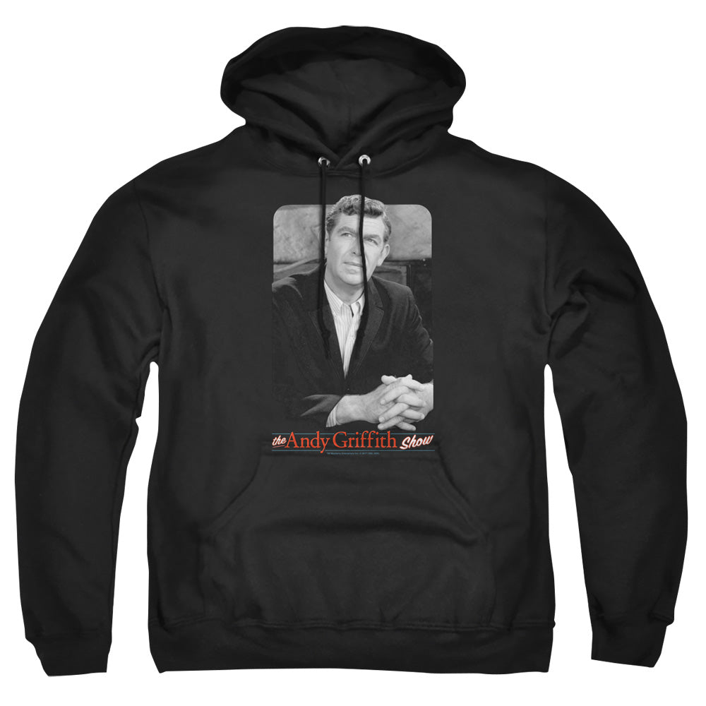 Andy Griffith Classic Andy Mens Hoodie Black