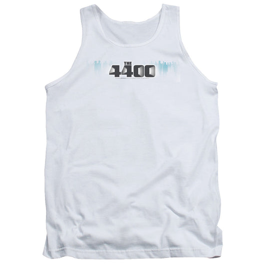 4400 the 4400 Logo Mens Tank Top Shirt White