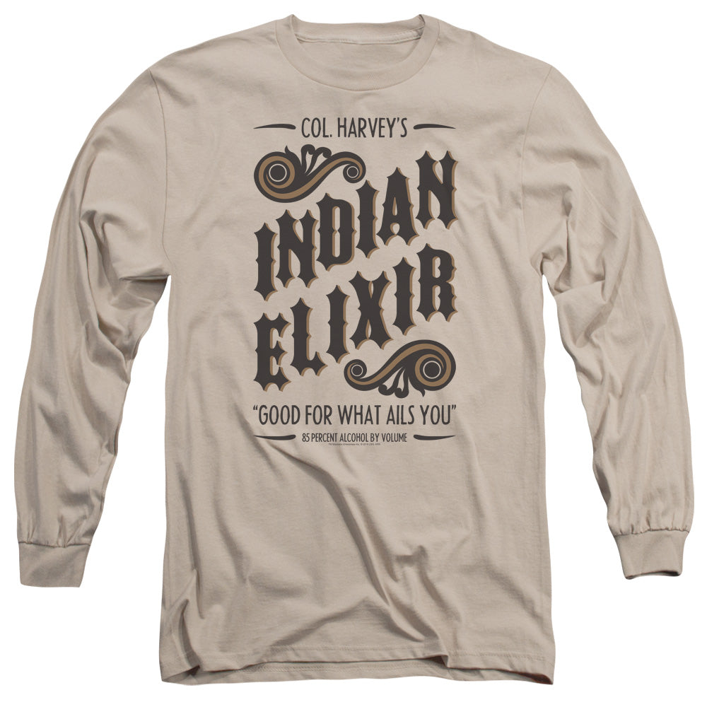 Andy Griffith Colonel Harveys Elixir Mens Long Sleeve Shirt Sand - clothing by TeeHivey.com