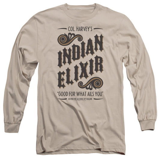 Andy Griffith Colonel Harveys Elixir Mens Long Sleeve Shirt Sand - clothing by TeeHivey.com