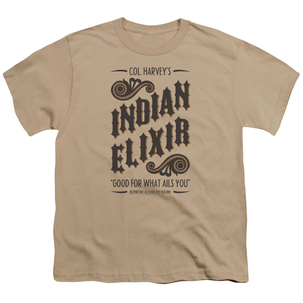 Andy Griffith Colonel Harveys Elixir Kids Youth T Shirt Sand - clothing by TeeHivey.com (Image 1)