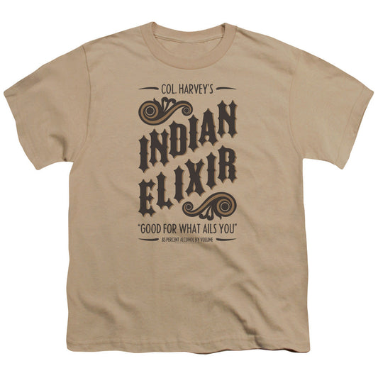 Andy Griffith Colonel Harveys Elixir Kids Youth T Shirt Sand - clothing by TeeHivey.com (Image 1)