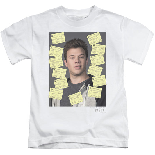 American Vandal Detention Juvenile Kids Youth T Shirt White