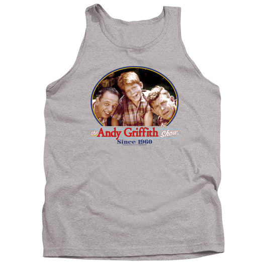 Andy Griffith Andy Since 1960 Mens Tank Top Shirt Athletic Heather - clothing by TeeHivey.com (Image 1)