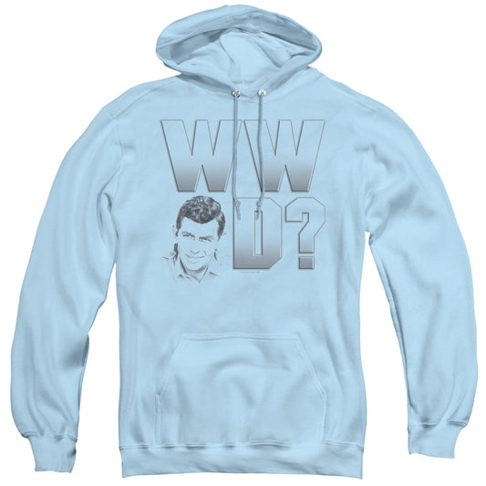 Andy Griffith Wwad Mens Hoodie Light Blue - clothing by TeeHivey.com (Image 1)