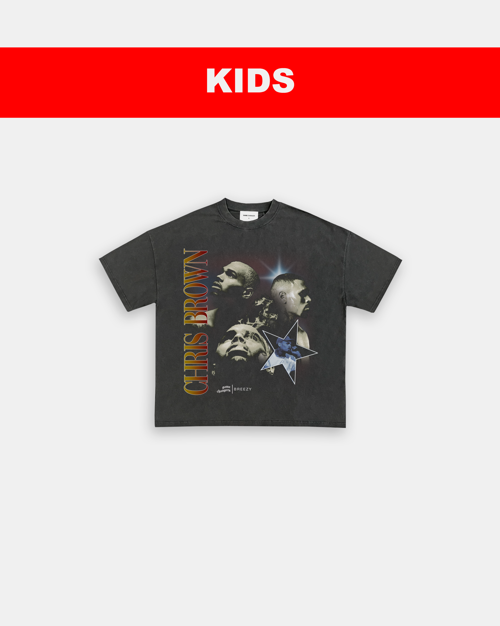CHRIS BROWN - KIDS TEE - clothing by TeeHivey.com (Image 4)