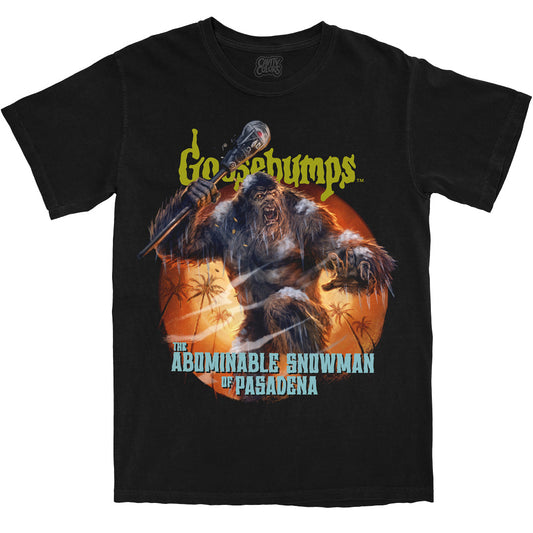 GOOSEBUMPS: THE ABOMINABLE SNOWMAN OF PASADENA - T-SHIRT (COMFORT COLORS)