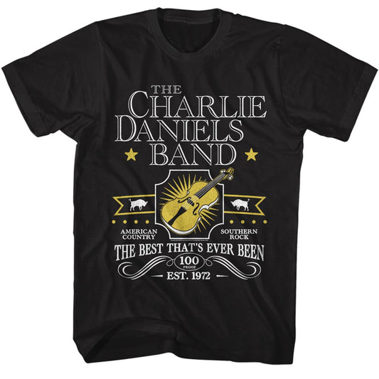 Charlie Daniels Band - The Best That's Ever Been - Short Sleeve - Adult - T-Shirt - clothing by TeeHivey.com