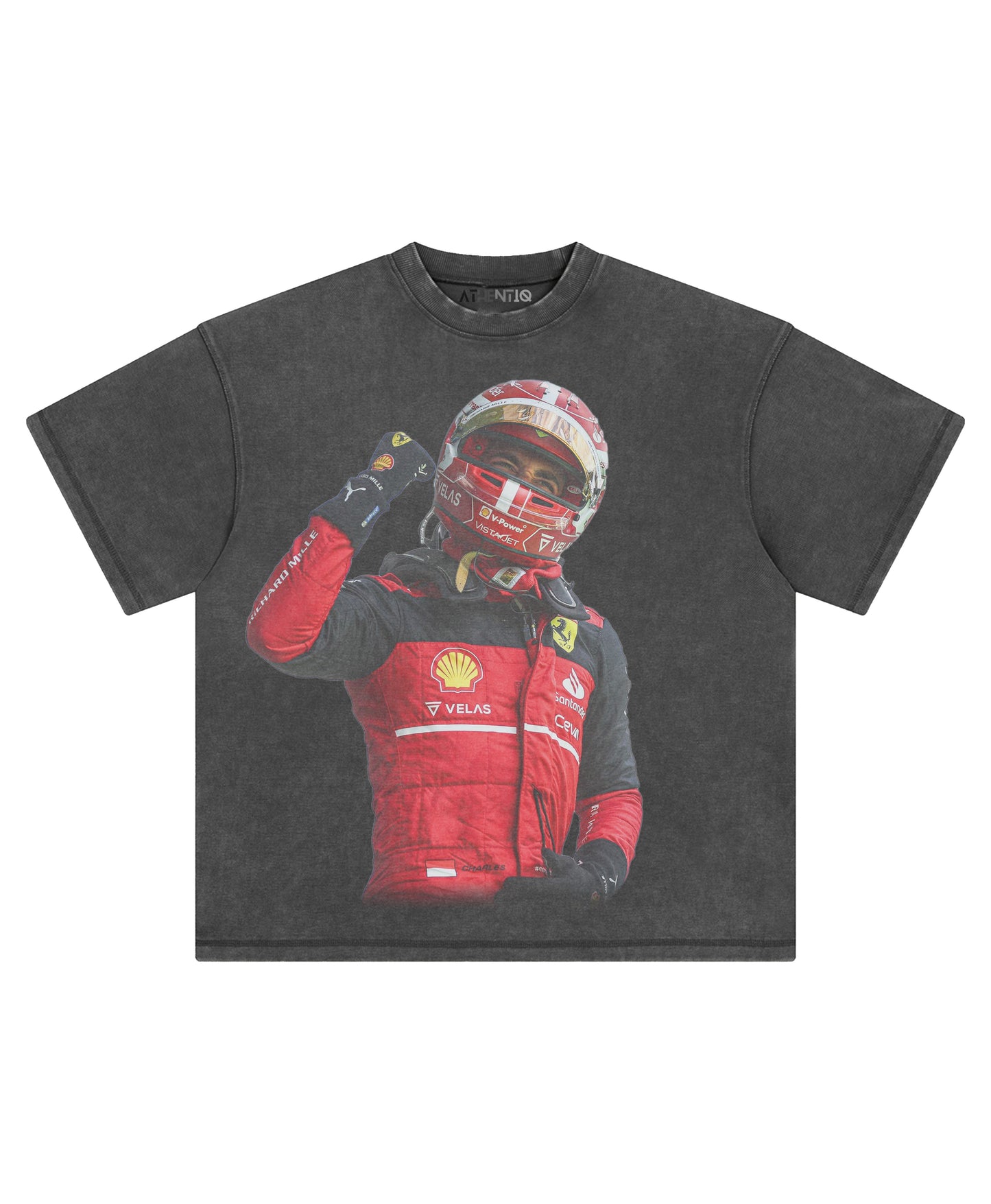 CHARLES LECLERC 16 TEE - clothing by TeeHivey.com (Image 1)