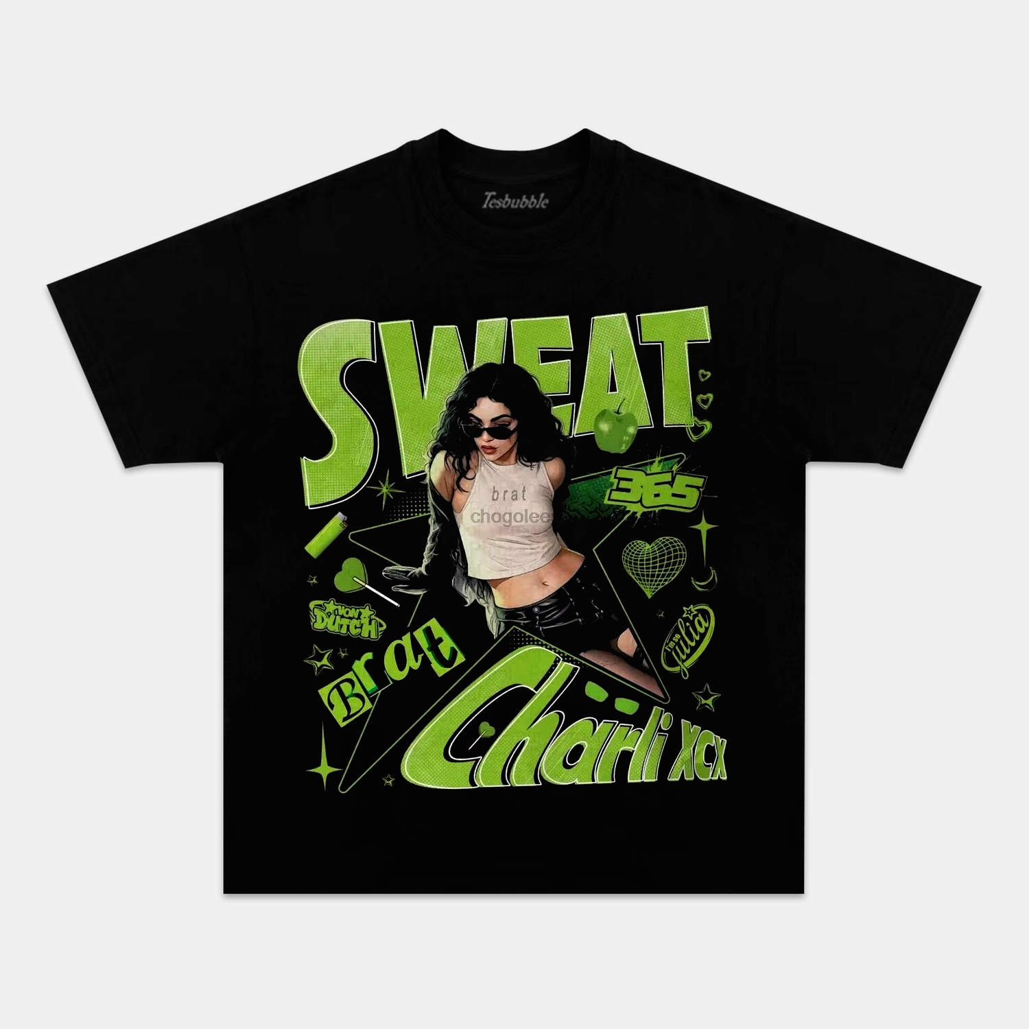 CHARLI XCX TEE Style002 - clothing by TeeHivey.com (Image 1)