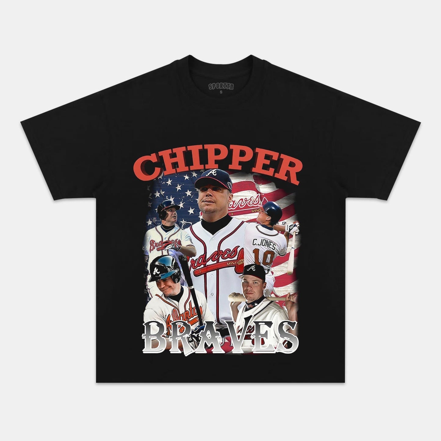 CHIPPER JONES TEE Style002 - clothing by TeeHivey.com (Image 1)