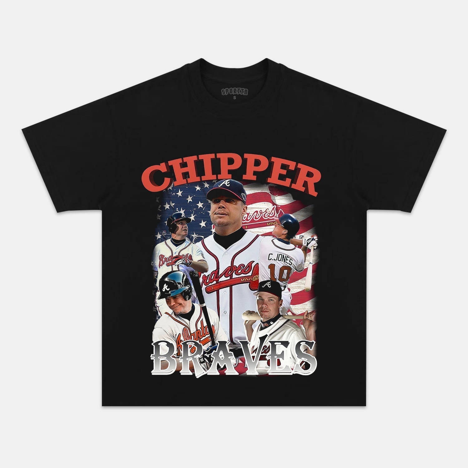CHIPPER JONES TEE Style002 - clothing by TeeHivey.com (Image 1)