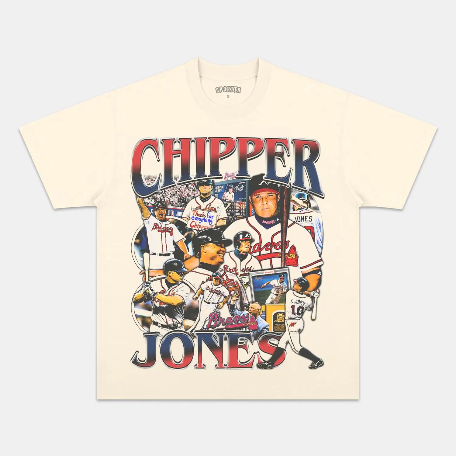 CHIPPER JONES TEE Style003 - clothing by TeeHivey.com (Image 3)