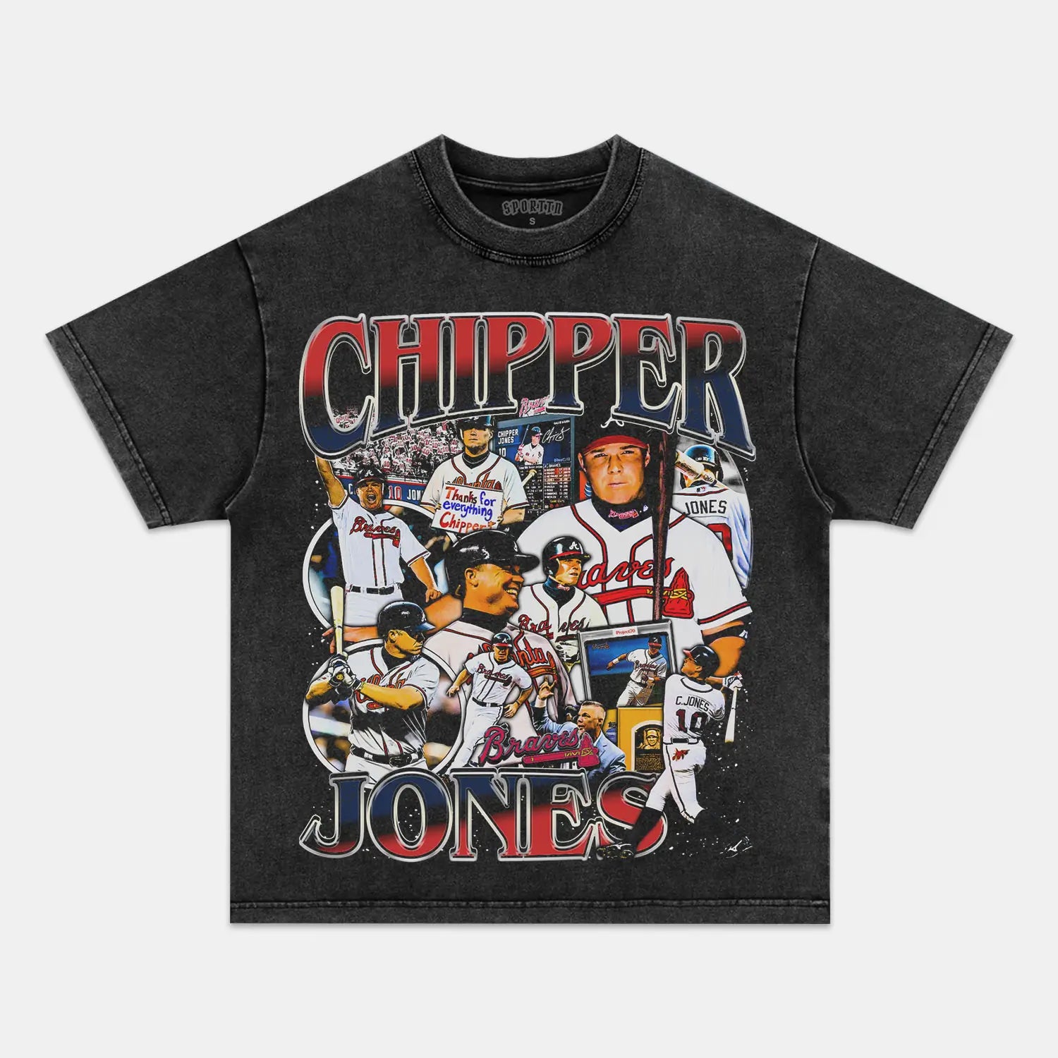 CHIPPER JONES TEE Style003 - clothing by TeeHivey.com (Image 4)