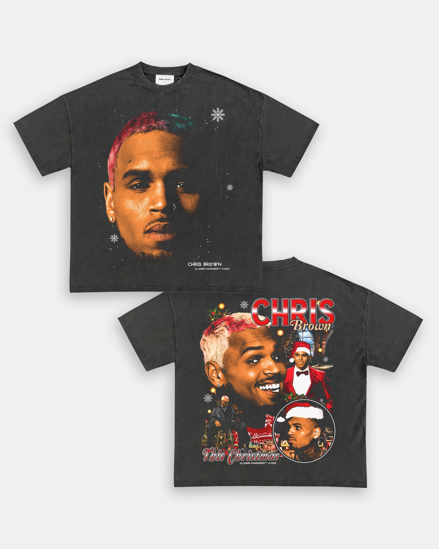 CHRIS BROWN - XMAS TEE - [DS] - clothing by TeeHivey.com (Image 4)