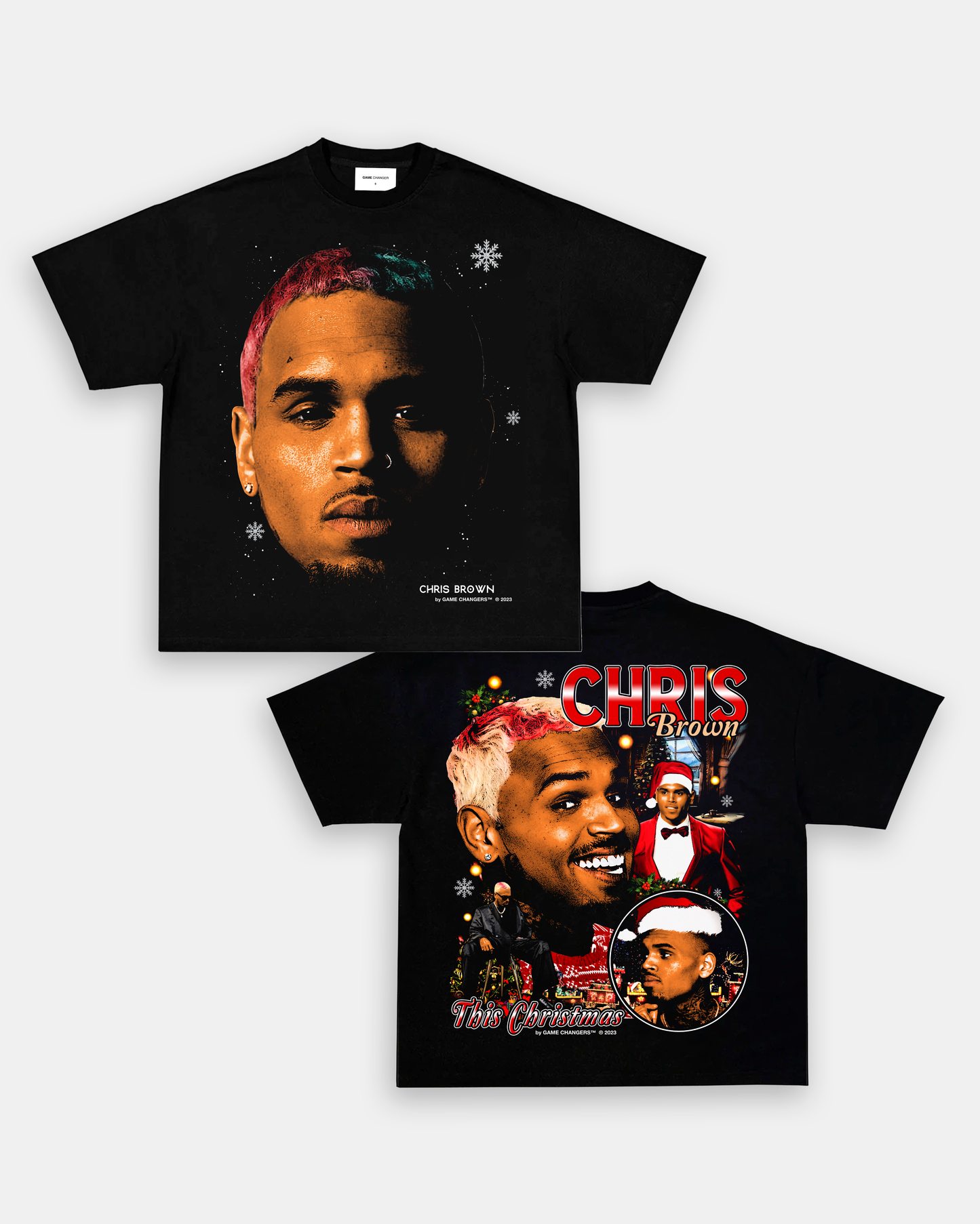 CHRIS BROWN - XMAS TEE - [DS] - clothing by TeeHivey.com (Image 3)