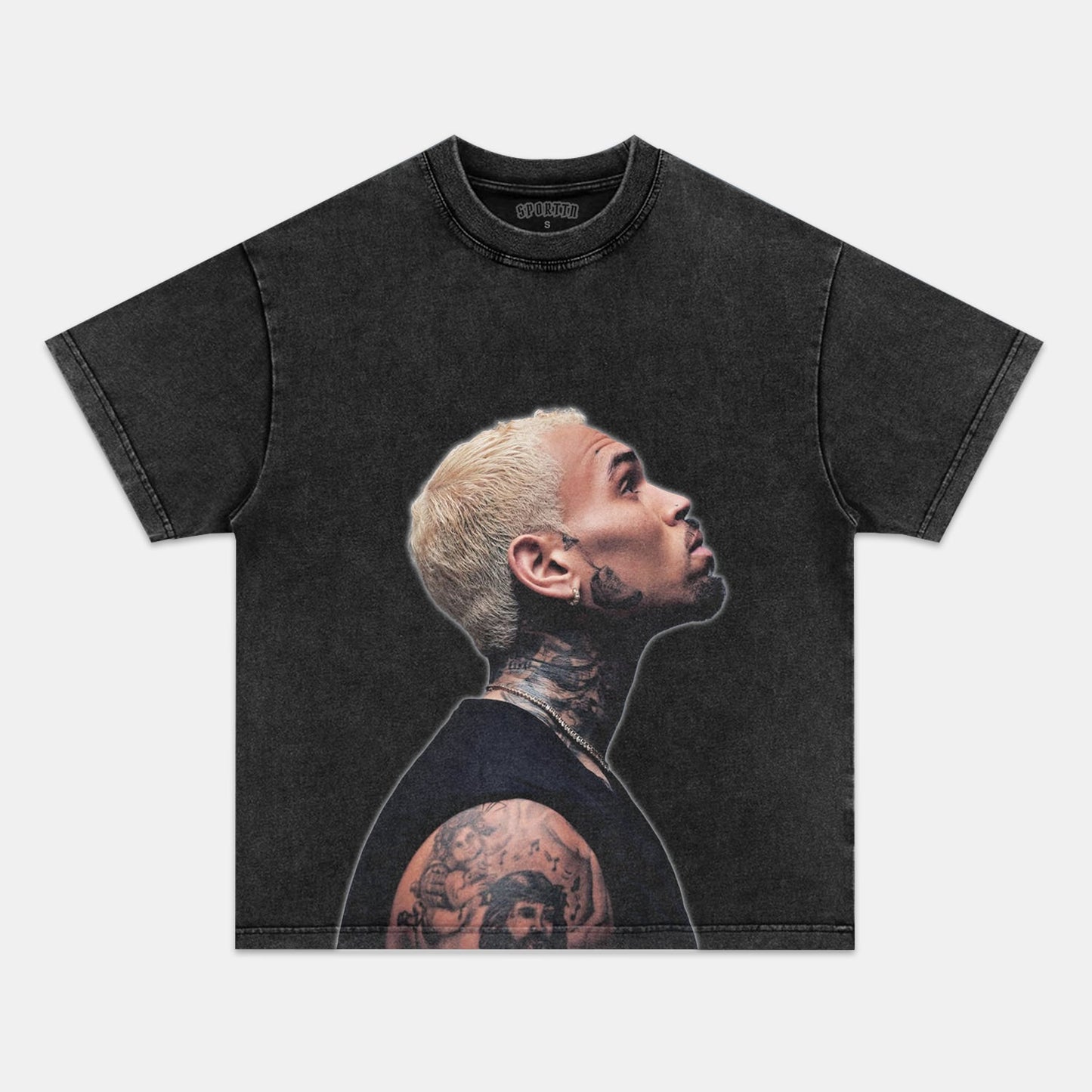 CHRIS BROWN 2025 BIG FACE V2 TEE - clothing by TeeHivey.com (Image 2)