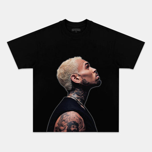 CHRIS BROWN 2025 BIG FACE V2 TEE - clothing by TeeHivey.com (Image 1)