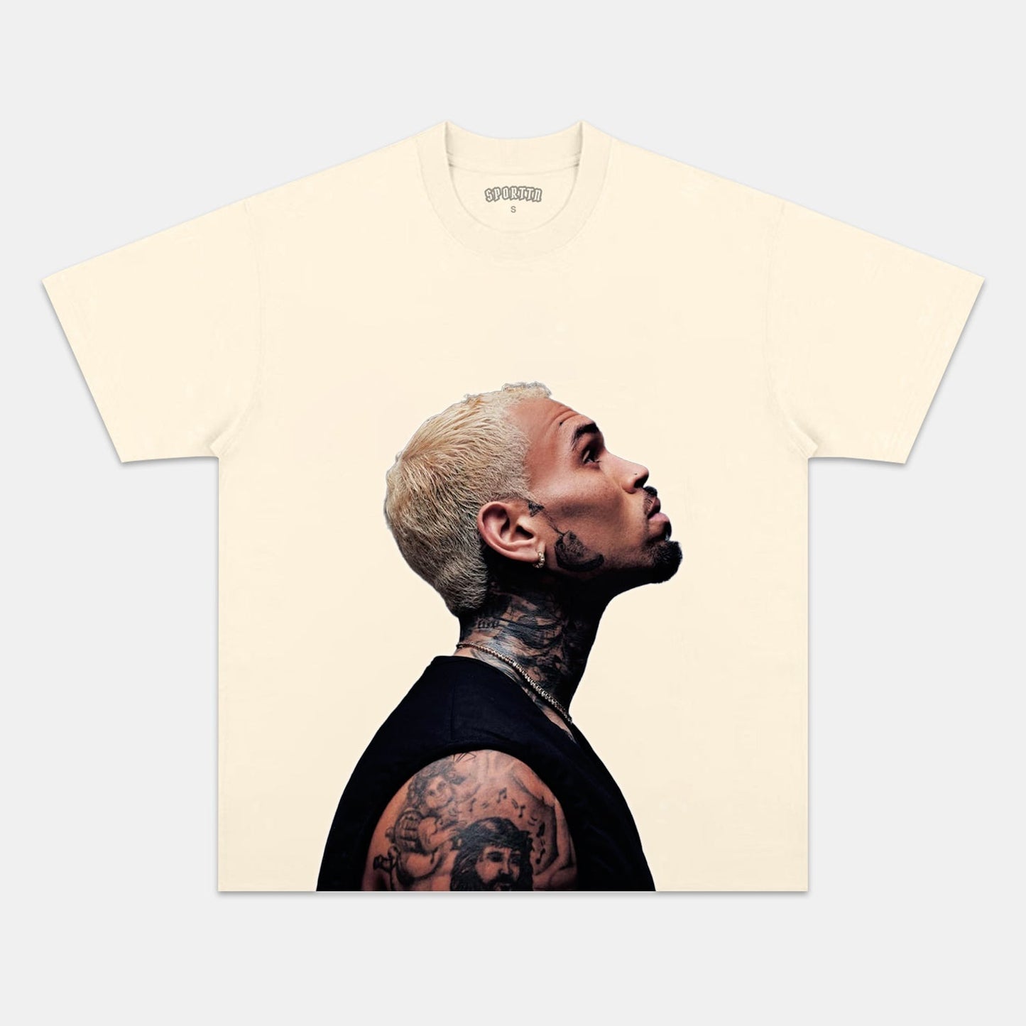 CHRIS BROWN 2025 BIG FACE V2 TEE - clothing by TeeHivey.com (Image 4)