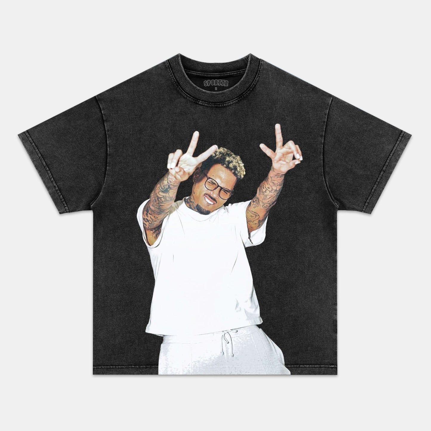 CHRIS BROWN  2025 V3 TEE - clothing by TeeHivey.com (Image 1)