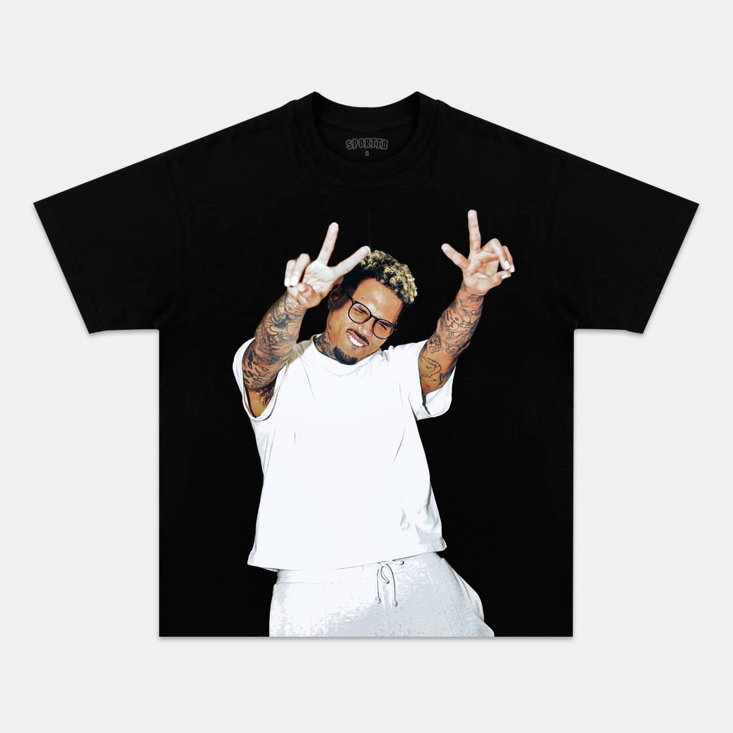 CHRIS BROWN  2025 V3 TEE - clothing by TeeHivey.com (Image 2)