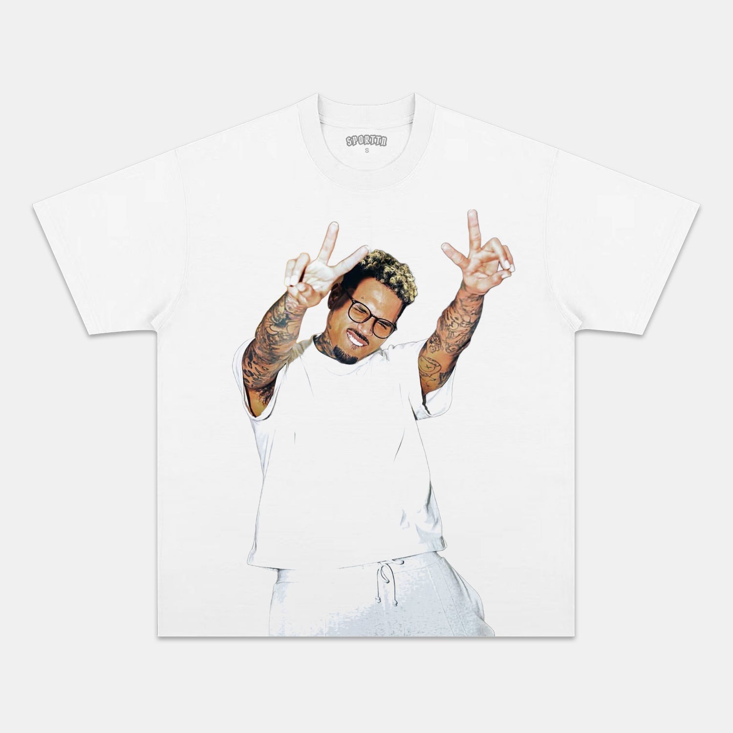 CHRIS BROWN  2025 V3 TEE - clothing by TeeHivey.com (Image 4)