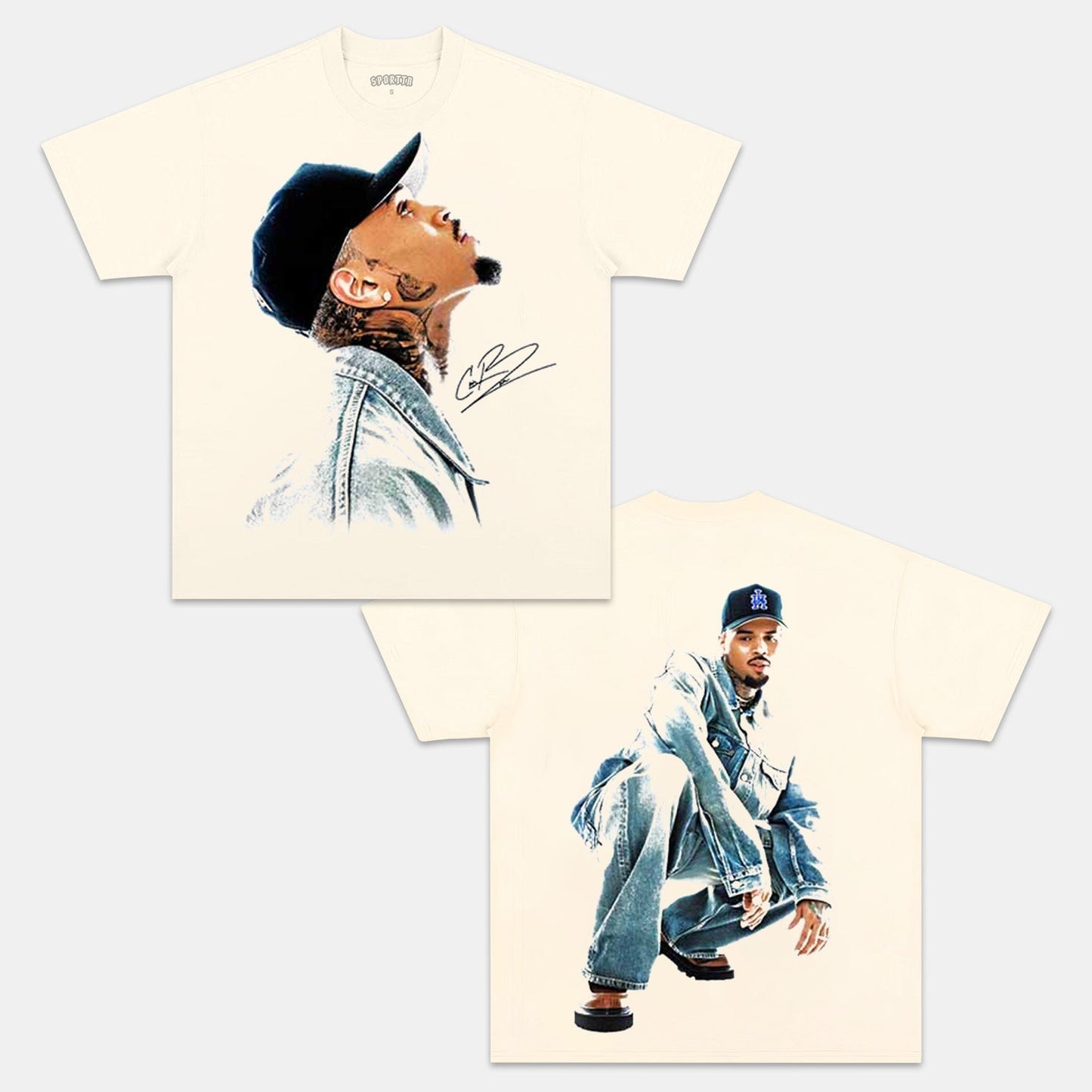 CHRIS BROWN TEE Style017 - clothing by TeeHivey.com (Image 1)