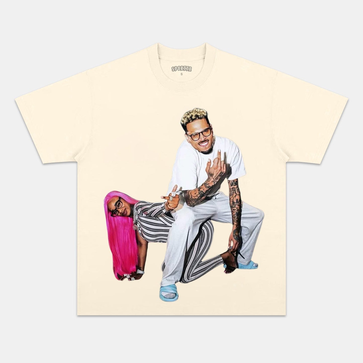 CHRIS BROWN & SEXYY RED TEE - clothing by TeeHivey.com (Image 3)